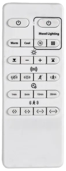 Rabalux - Plafonieră LED RGB dimabilă cu senzor LED/28W/230V + telecomandă