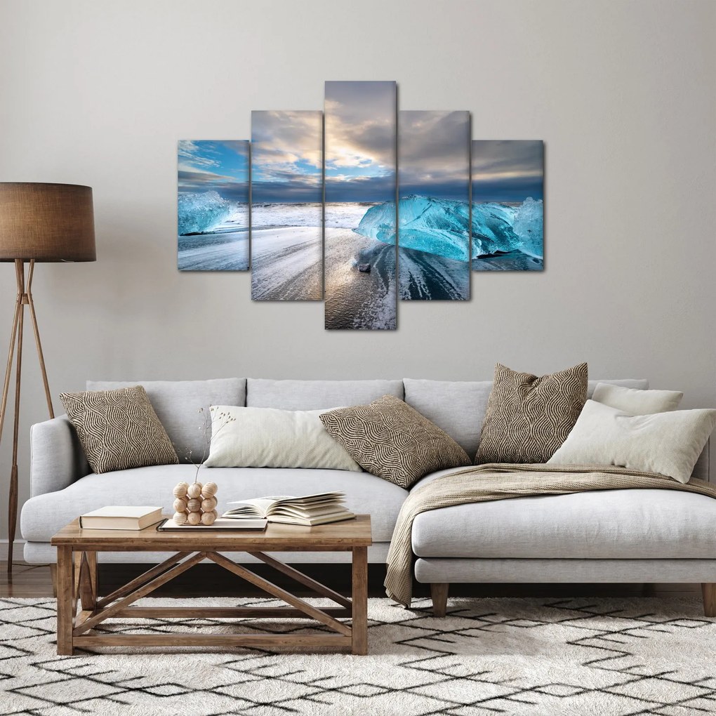 Tablou - Plaja Diamond Beach (150x105 cm)