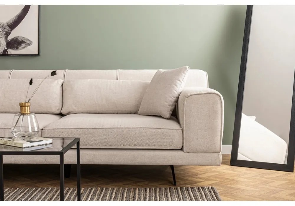 Colțar Artie Jivago bej, colț pe partea stângă