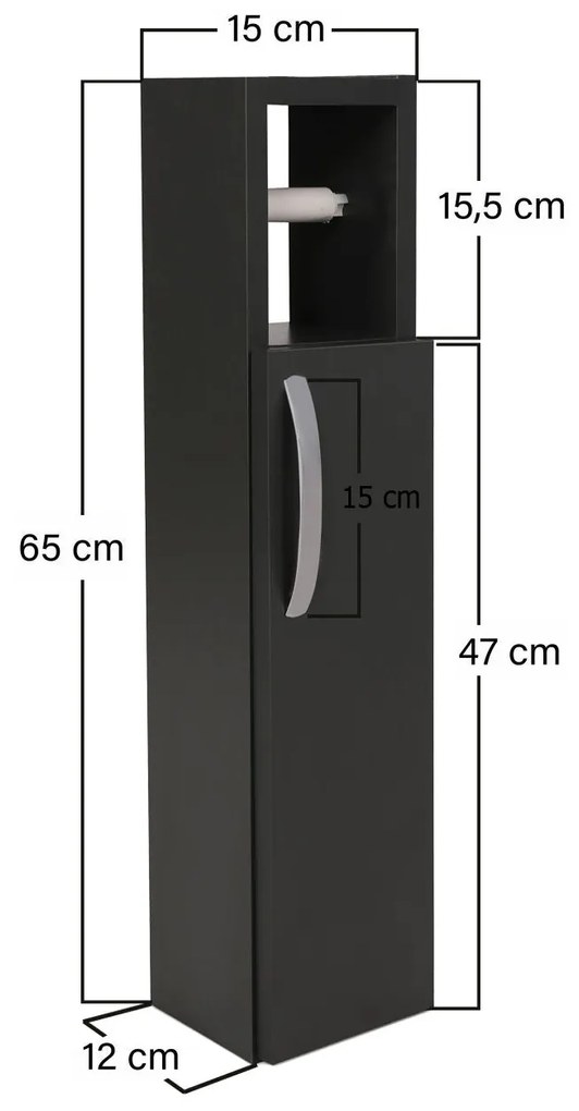 Cabinet de baie Star - Anthracite