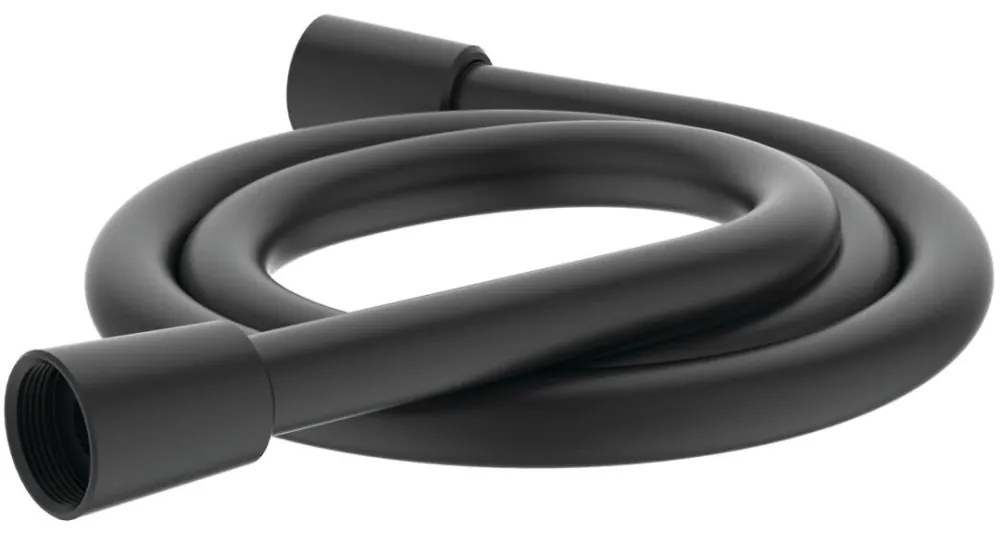 Furtun de dus Idealflex 125 cm, negru