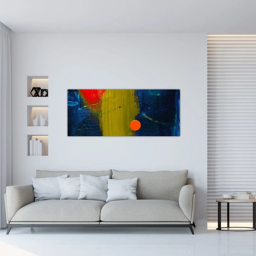 Tablou culorilor (120x50 cm), în 40 de alte dimensiuni noi