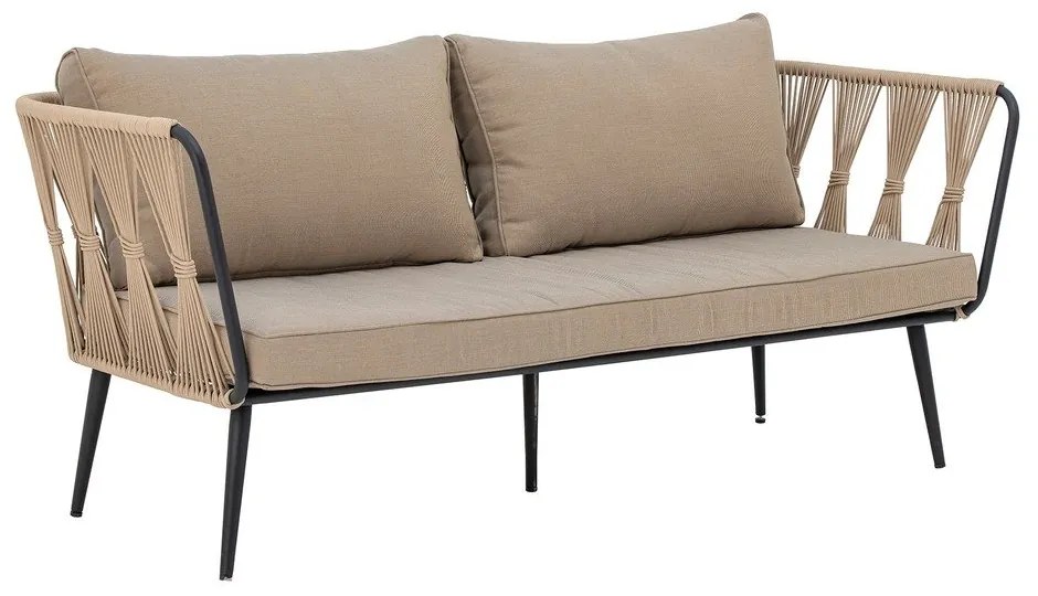 Canapea de grădină bej Pavone – Bloomingville
