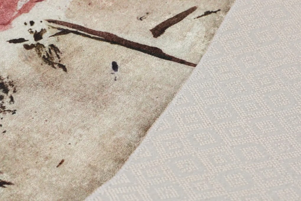 Covor, Mu150, 120x180 cm, Roz pudra