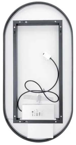 NIMCO ZPC 32002LVX-90-LED Oglindă de baie cu iluminare din spate 3000-6500K 80x40 cm IP44