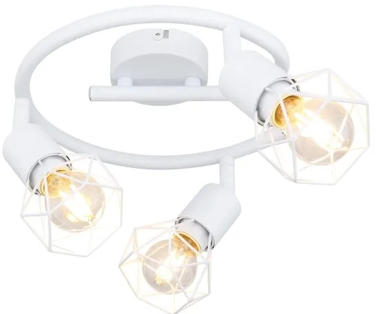 Globo 54802W-3 - Lampă spot XARA 3xE14/40W/230V