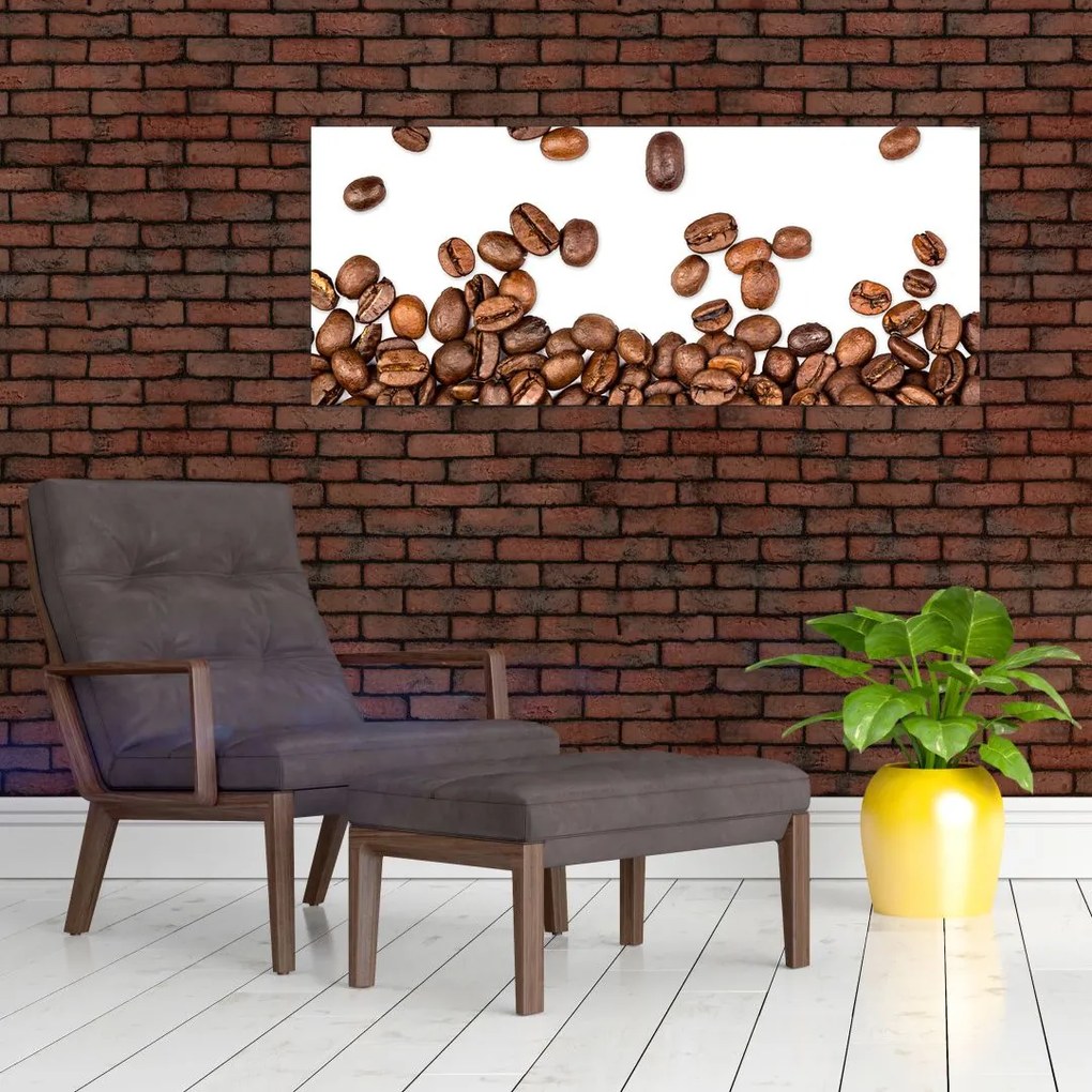 Tablou - Boabe de cafea (120x50 cm)