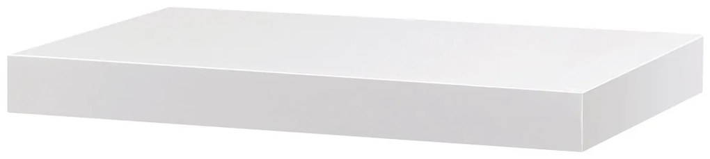 Etajeră de perete P-023, alb mat, mat