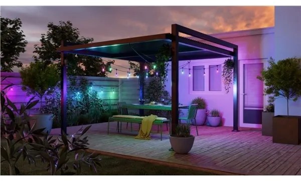 Nanoleaf NF084E00-20SLO LED RGBWIC Extindere Girlandă 20xLED 15m Wi-Fi IP65