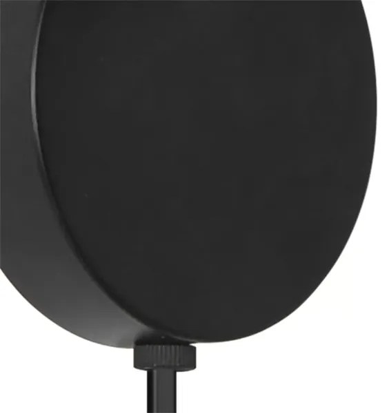 Nordlux - Aplica de perete MATIS 1xE27/15W/230V neagră