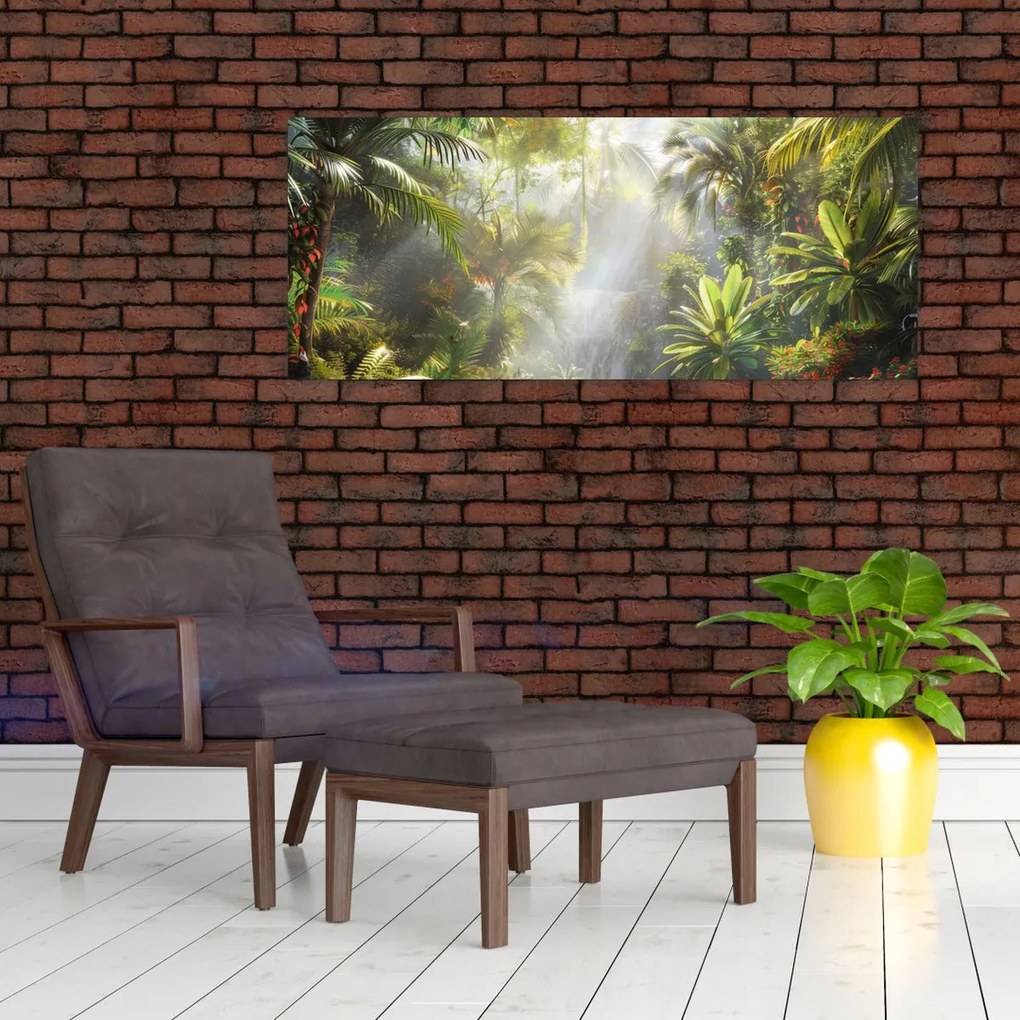 Tablou - Pădure tropicală (120x50 cm)