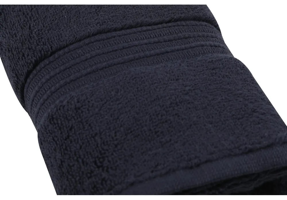 Prosop albastru închis din bumbac 30x50 cm Chicago – Foutastic