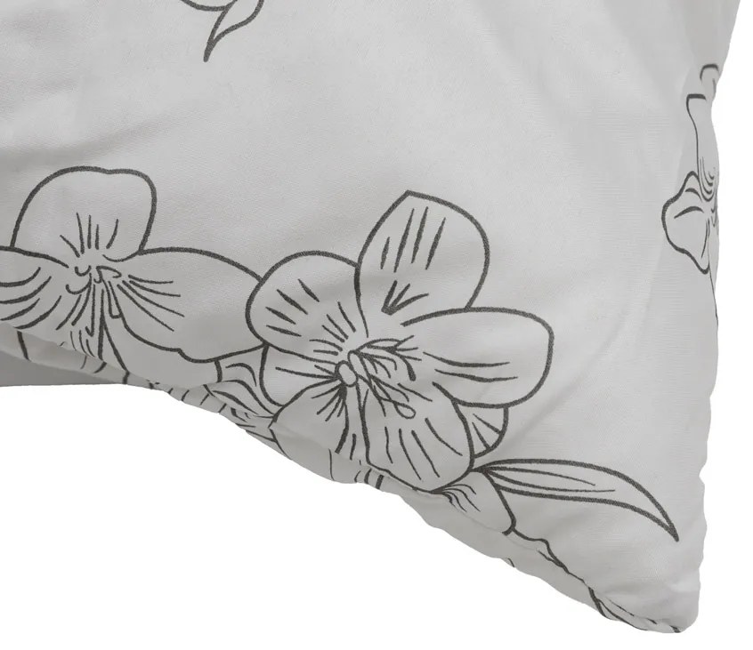 Set SELORA cu plapuma matlasata pentru tot anul 140x200 cm si perna nematlasata 70x90 cm, alb