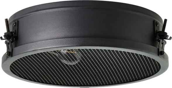 Brilliant - Plafonieră ZOIS 2xE27/28W/230V diam. 34 cm negru