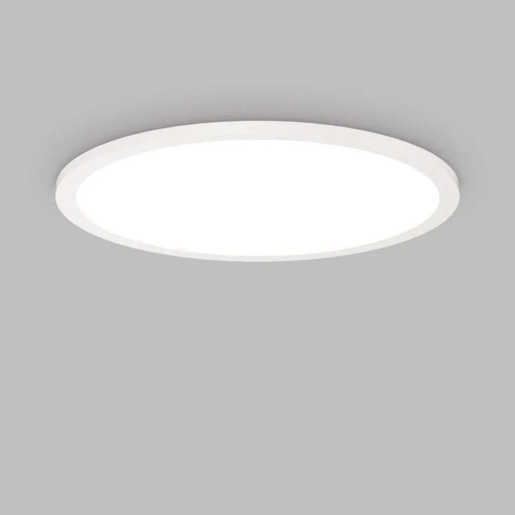 Plafoniera LED moderna Fly slim pl d45 4000k alba