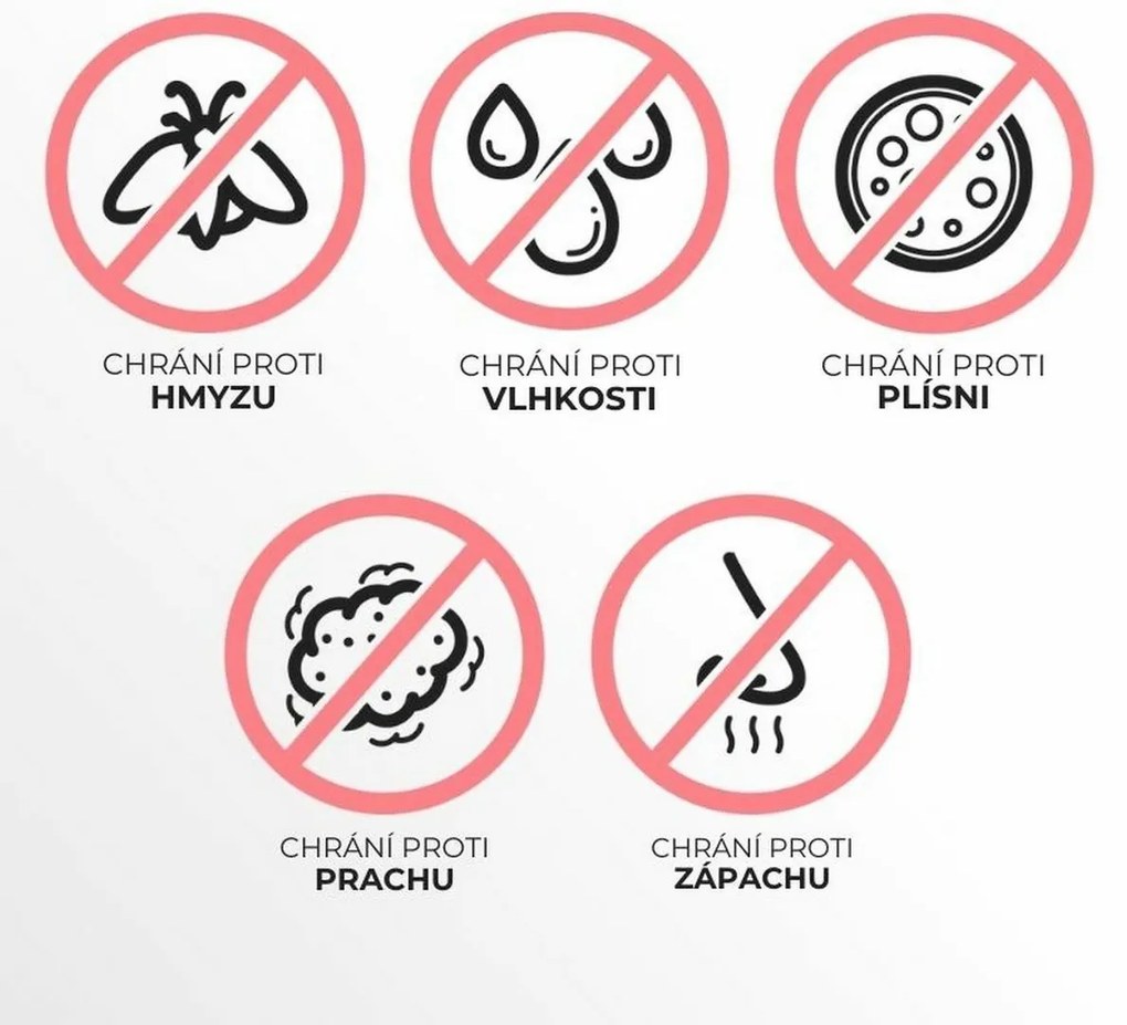 Compactor Set 2 huse de depozitare în vid Espace