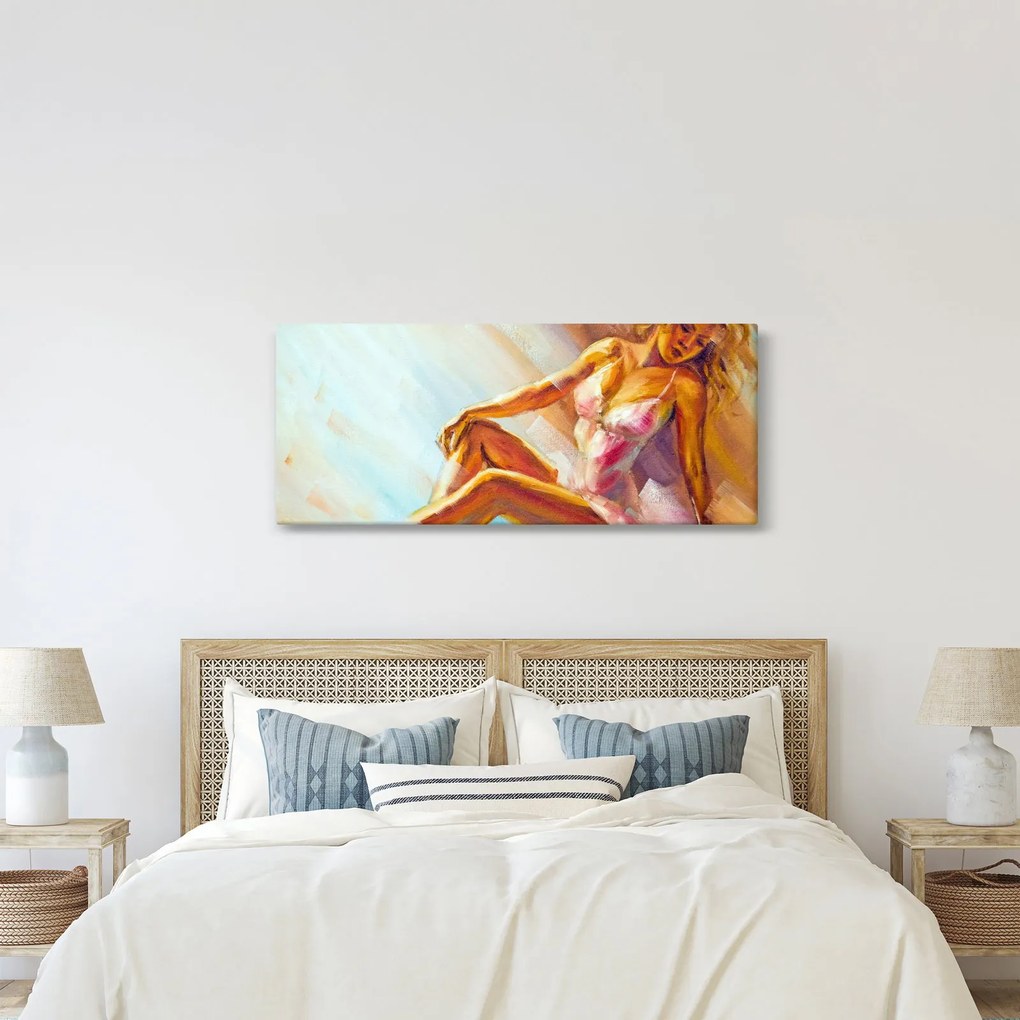 Tablou - Dansatori (120x50 cm)