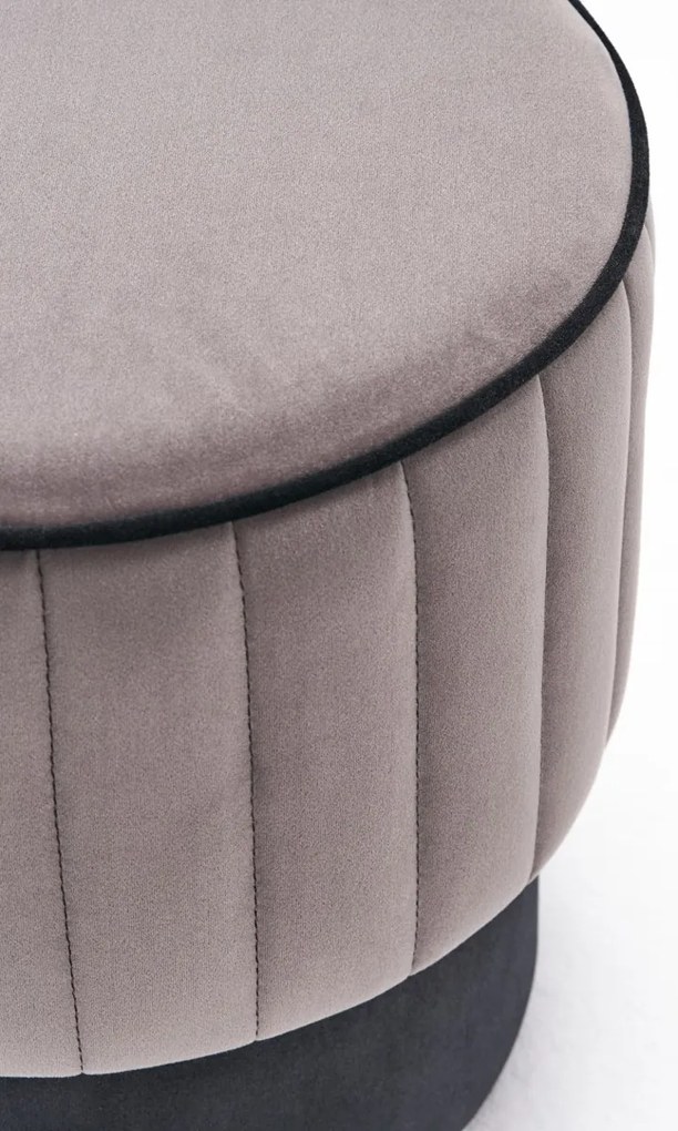 Taburet Rose Pouf Gri