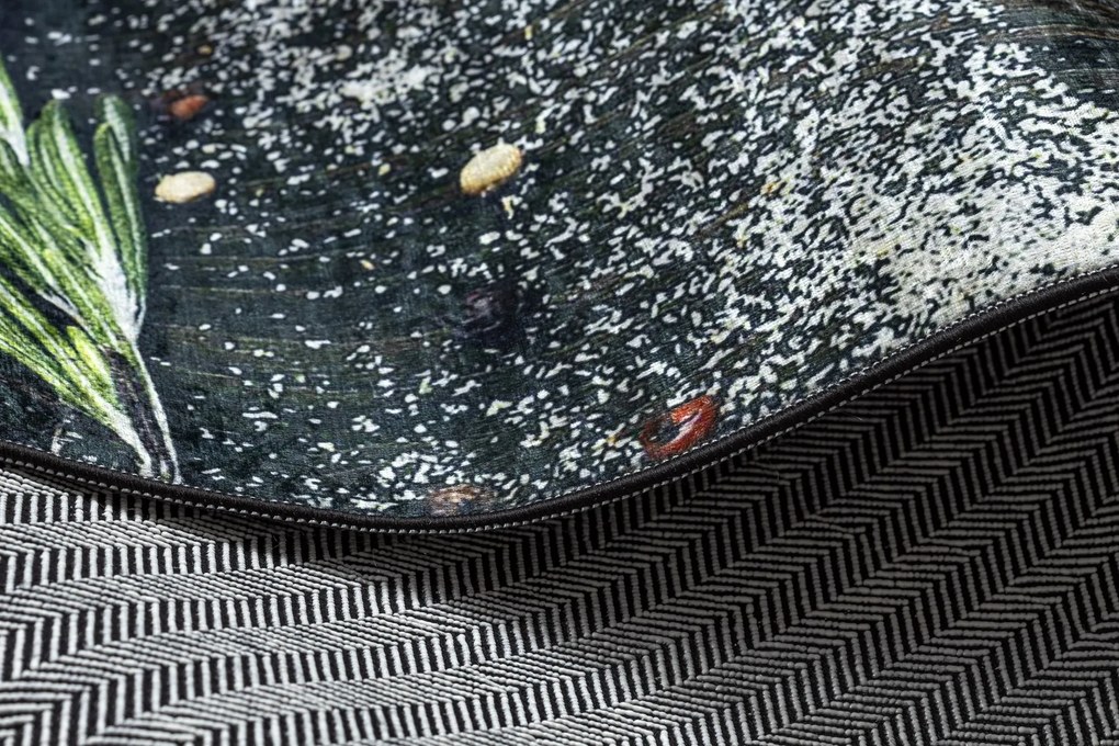 ANDRE 33150 covor lavabil Condimente, bucatarie, anti-alunecare - maro / bej