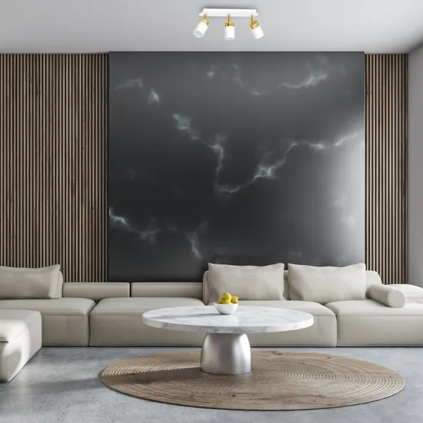 Corp de iluminat cu spoturi JOKER 3xGU10/25W/230V alb/auriu