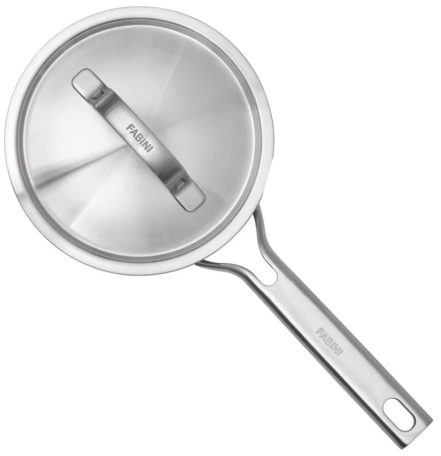 Oală cu capac din oțel inoxidabil 1,2 l adecvată pentru plita cu inducție Lucca 3.0 – FABINI