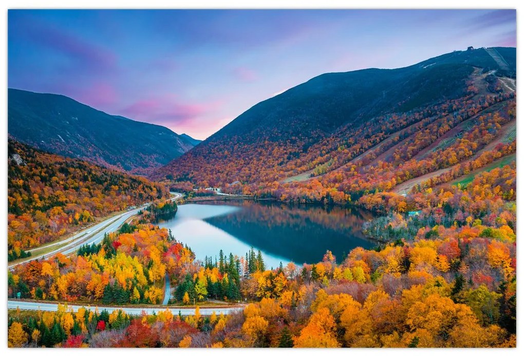 Tablou - White Mountain, New Hampshire, USA (90x60 cm)