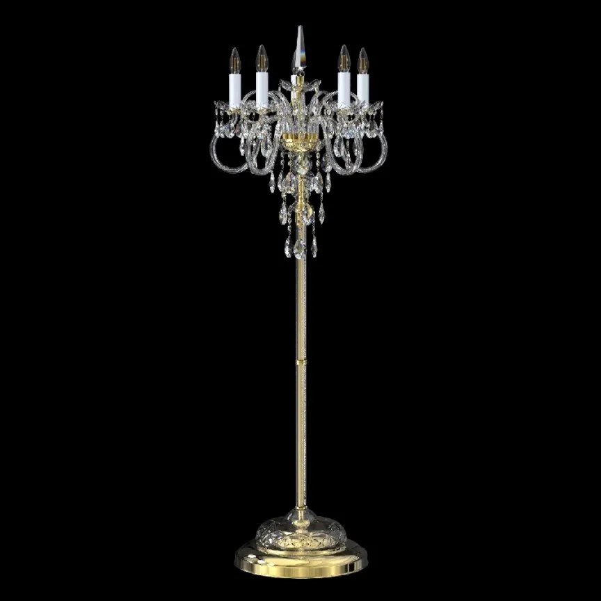 Lampadar cu 5 brate LUX design modern, Cristal Bohemia Exclusive Miracle