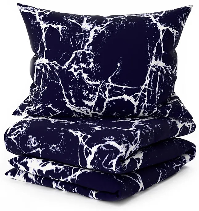 Lenjerie de pat din bumbac TEMPESTA violet Dimensiune lenjerie de pat: 70 x 90 cm | 140 x 200 cm