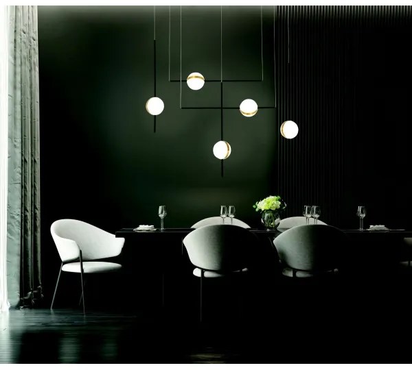 Lustră LED pe cablu LED/38W/230V Zambelis 2001