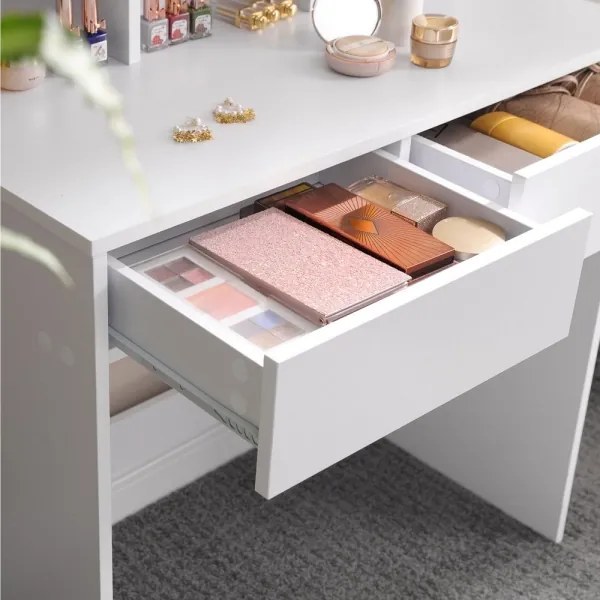 Masă de toaletă VENUS, albă