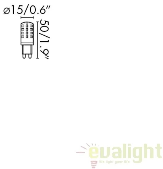 BEC LED G9 3,5W 4000K 17444