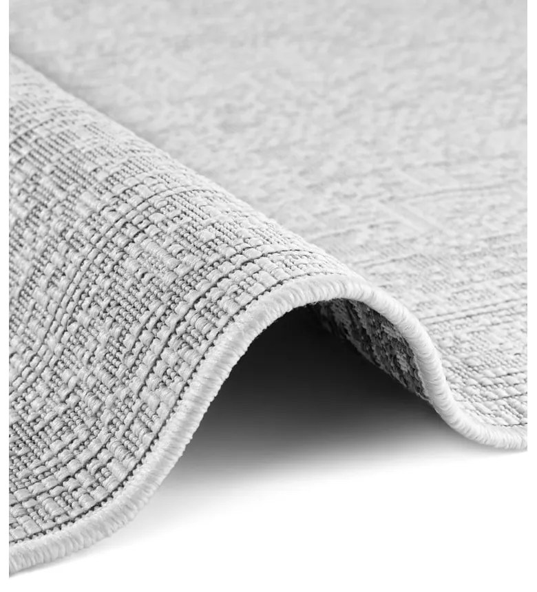 Covor pentru exterior și interior gri/fildeș 200x290 cm Duet Kona – NORTHRUGS