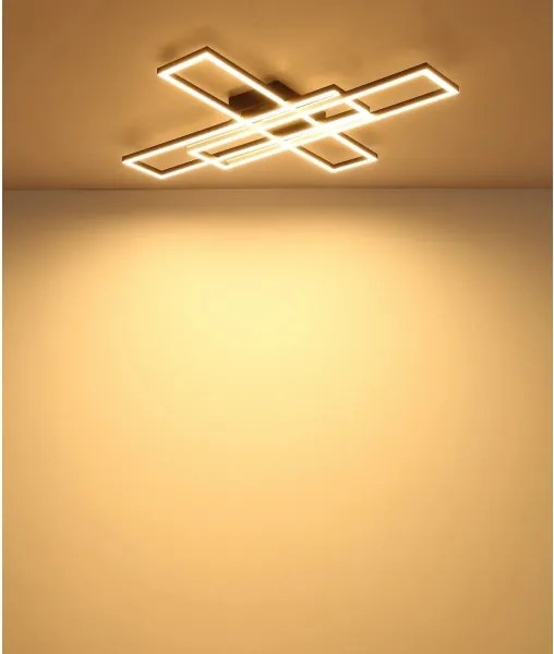 Globo 67363-55 - Lampă de tavan LED TATJANA LED/55W/230V 3000K 80x60 cm
