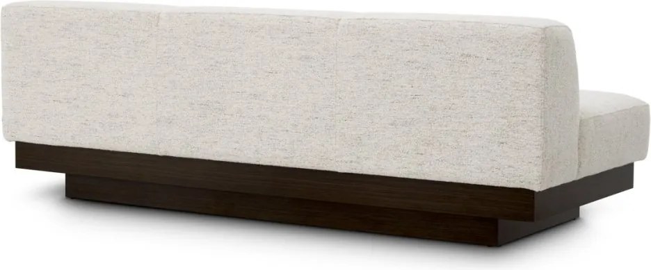 Canapea moderna LUX Bastion, Seashell off-white