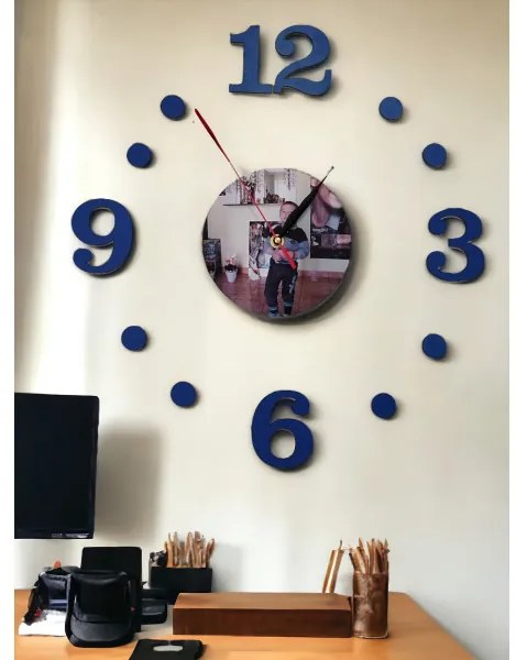 Ceas de perete, personalizat, 20cm