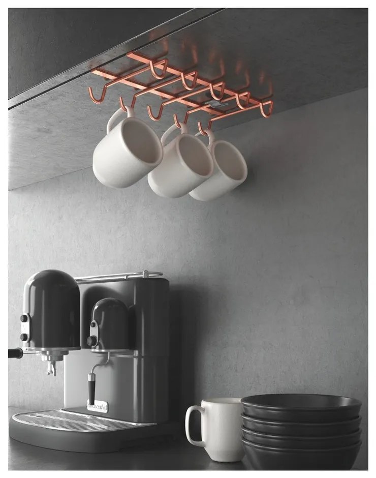 Suport de agățat pentru căni Metaltex, arămiu