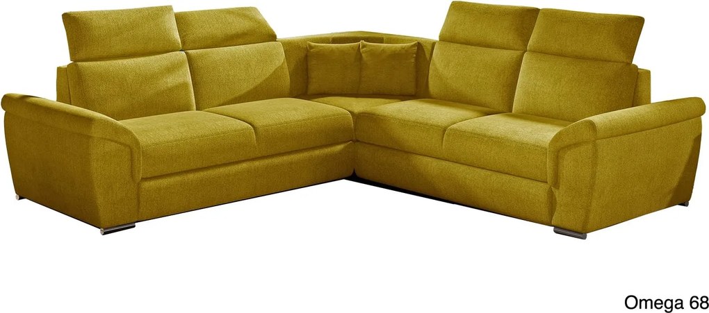 Colțar lemn masiv Extensibil Felis Depozitare 268x268cm Personalizabil - Sawana 21 + Sawana 05