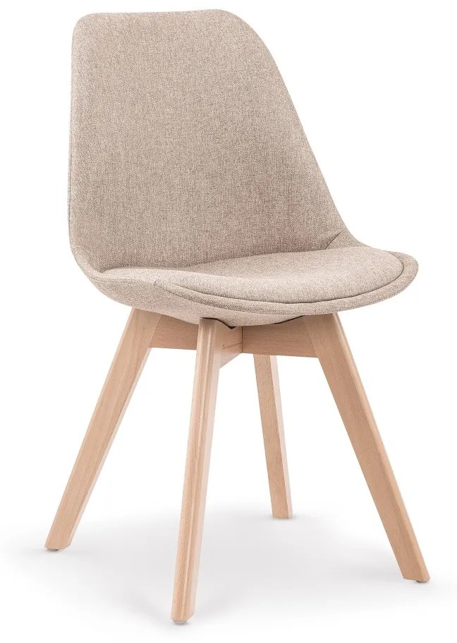 Scaun textil K303 bej - H 83 cm
