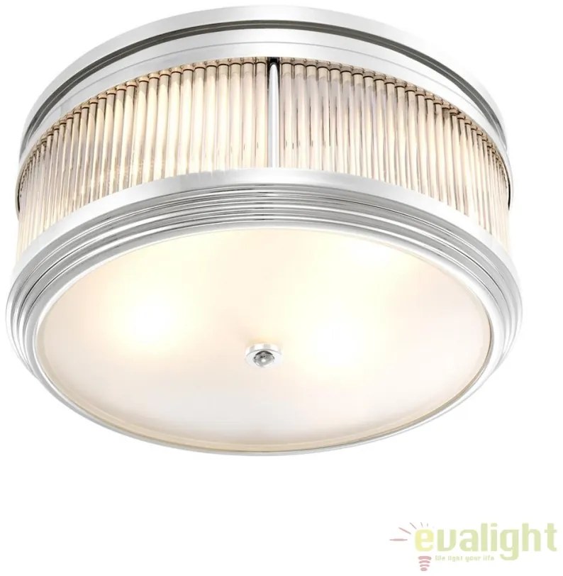 Plafoniera design LUX Rousseau nickel 112855 HZ