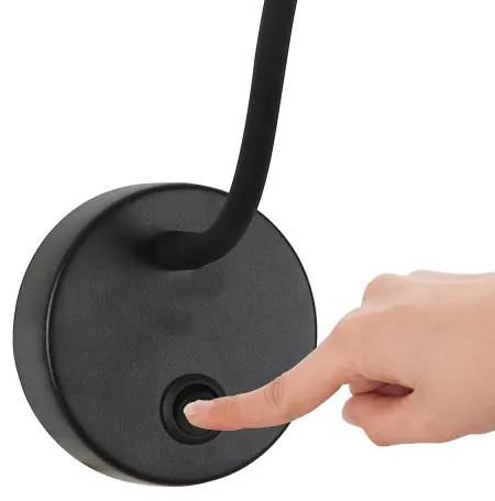 Lampă flexibilă dimabilă de perete Brilagi MAYA 1xG9/4W/230V negru