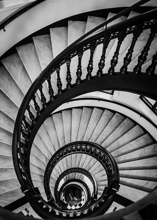 Fotografie Spiral Stairs, Christian Lindgren