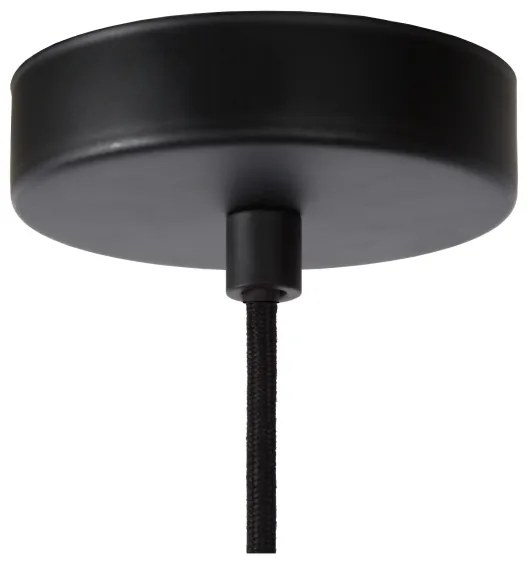 Lustră pe cablu MESH 1xE27/60W/230V neagră Lucide 78392/01/30
