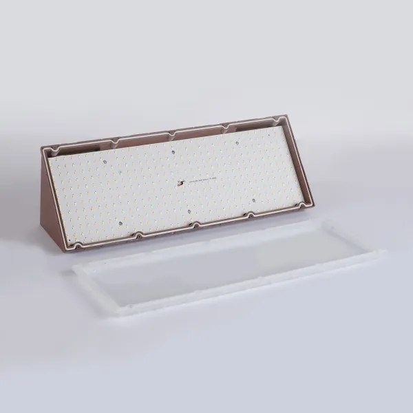 BRILAGI - Aplica LED de exterior TRIANGLE, 42W/230V, maro, IP65