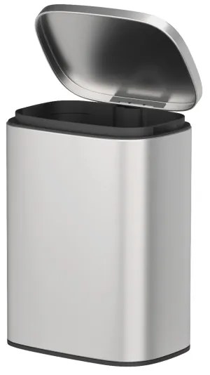 WENKO 25336100 - Coș SARE, 21,5 x 29,5 cm, argintiu