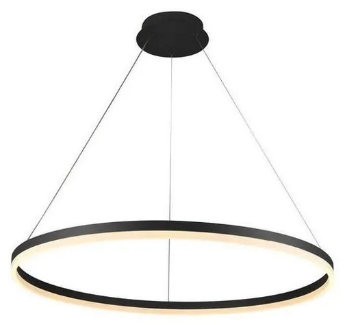 Lustră LED dimabilă pe cablu LED/55W/230V 3000-6500K + telecomandă