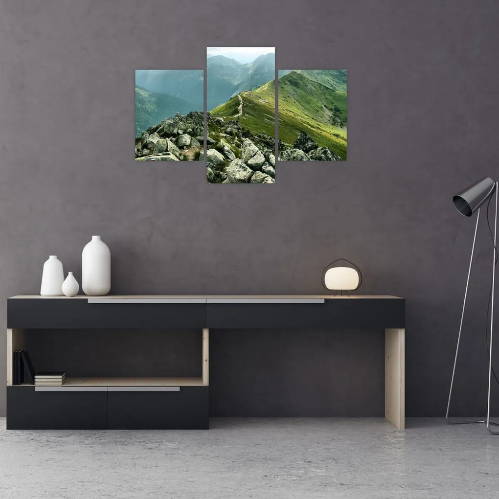 Tablou - Peisaj montan (90x60 cm)