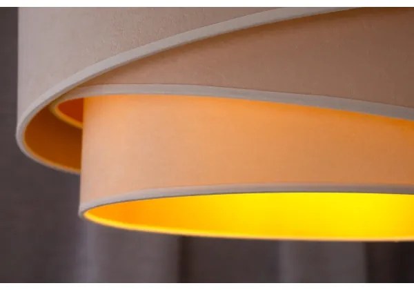 Lustră aplicată Duolla KOBO 1xE27/15W/230V d. 45 cm crem