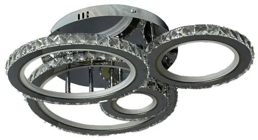 Lustră LED dimabilă aplicată LED/120W/230V 3000-6500K + telecomandă