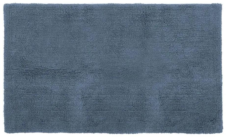 Covoraș din bumbac pentru baie Tiseco Home Studio Luca, 60 x 100 cm, albastru
