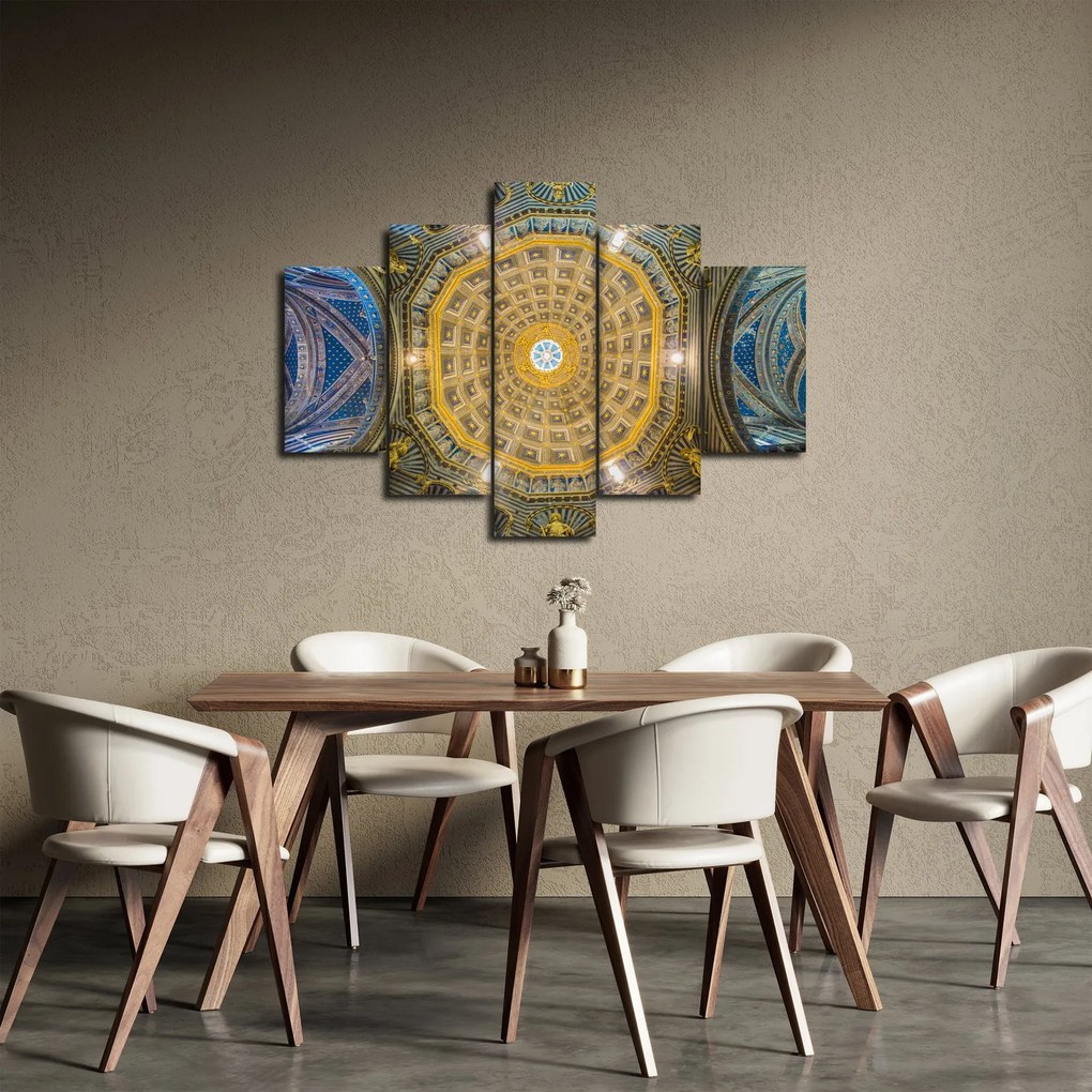 Tablou cu tavanul bisericii Siena (150x105 cm)